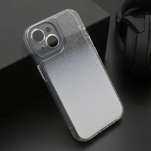 Slika od Futrola OMBRE GLITTER za iPhone 15 (6.1) bela