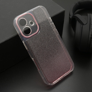 Slika od Futrola OMBRE GLITTER za iPhone 16 (6.1) roze