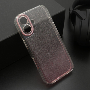 Slika od Futrola OMBRE GLITTER za iPhone 17 (6.3) roze