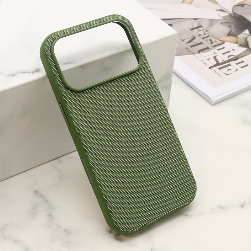 Slika od Futrola WOVEN MagSafe za iPhone 17 Pro (6.3) zelena