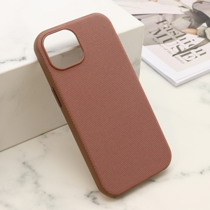 Slika od Futrola WOVEN MagSafe za iPhone 15 (6.1) braon
