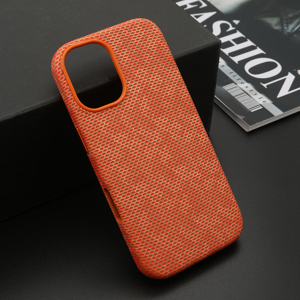 Slika od Futrola WOVEN TOUCH MagSafe za iPhone 17 (6.3) narandzasta