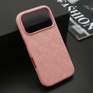 Slika od Futrola WOVEN TOUCH MagSafe za iPhone 17 Pro (6.3) roze