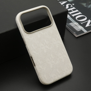 Slika od Futrola WOVEN TOUCH MagSafe za iPhone 17 Pro (6.3) bela