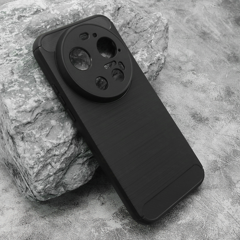 Slika od Futrola silikon BRUSHED za XIAOMI 17 ultra 5G crna