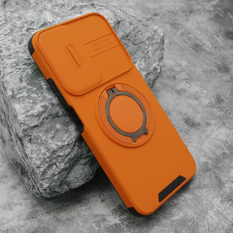 Slika od Futrola DEFENDER CAMSHIELD za Xiaomi Redmi A7 Pro 4G/Redmi A7 Pro 5G narandzasta