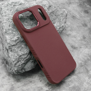 Slika od Futrola COLOR SKIN MagSafe za iPhone 17 Pro Max (6.9)/iPhone 18 Pro Max (6.9) dark cherry