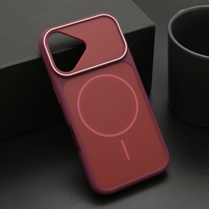 Slika od Futrola CAMERA LOOK MagSafe za iPhone 16 (6.1) dark cherry