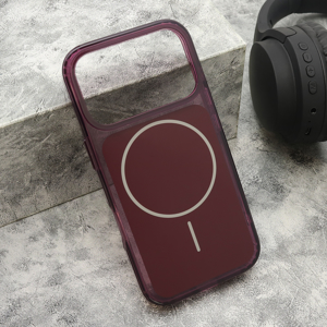 Slika od Futrola AMBER SHINE MagSafe za iPhone 17 Pro (6.3)/iPhone 18 Pro (6.3) dark cherry