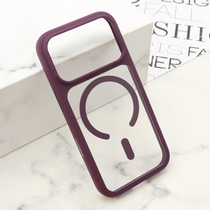 Slika od Futrola FRAME PROTECT MagSafe za iPhone 17 Pro (6.3)/iPhone 18 Pro (6.3) ljubicasta