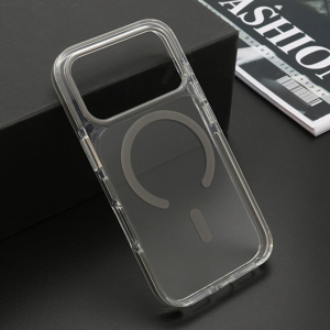 Slika od Futrola COLOR CLEAR MagSafe za iPhone 17 Pro (6.3)/iPhone 18 Pro (6.3) siva