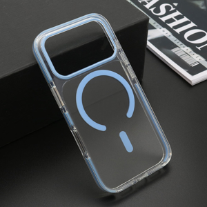 Slika od Futrola COLOR CLEAR MagSafe za iPhone 17 Pro (6.3)/iPhone 18 Pro (6.3) plava