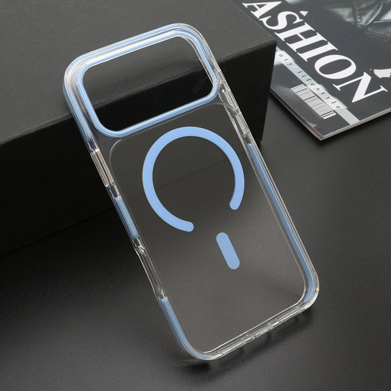 Slika od Futrola COLOR CLEAR MagSafe za iPhone 17 Pro Max (6.9)/iPhone 18 Pro Max (6.9) plava