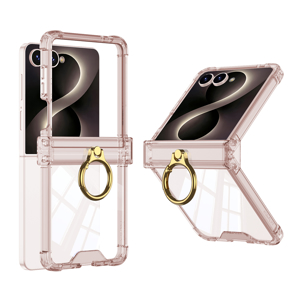 Slika od Futrola RING LINES II za Samsung F776B Galaxy Z Flip 8 5G roze (GKK case)