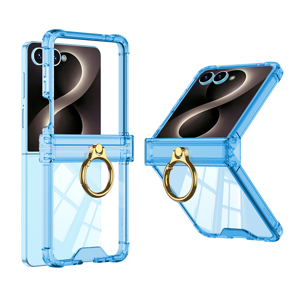 Slika od Futrola RING LINES II za Samsung F776B Galaxy Z Flip 8 5G plava (GKK case)