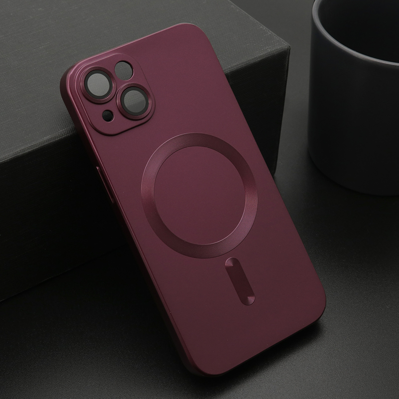 Slika od Futrola ELEGANT MAGSAFE za iPhone 13 (6.1) cherry red