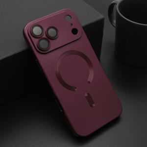 Slika od Futrola ELEGANT MAGSAFE za iPhone 17 Pro Max (6.9)/iPhone 18 Pro Max (6.9) cherry red