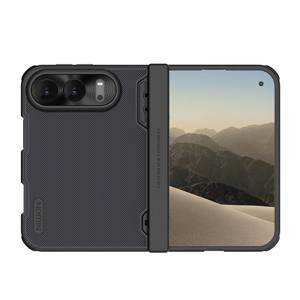 Slika od Futrola Nillkin Super Frosted Shield Fold Magnetic Case za iPhone DUO crna