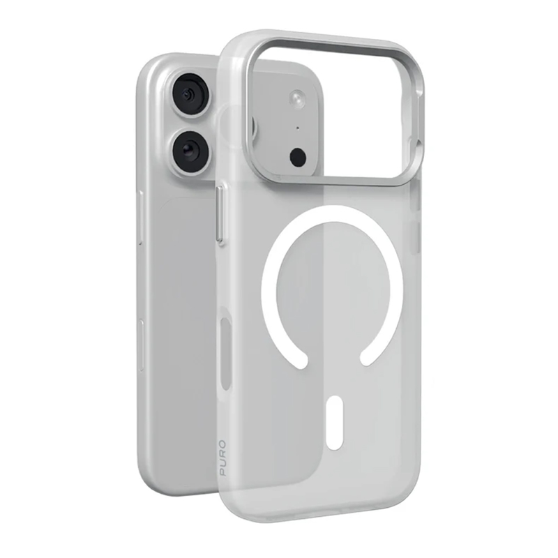 Slika od Futrola PURO LIGHTFEEL MAGSAFE za iPhone 17 Pro (6.3)/iPhone 18 Pro (6.3) srebrna