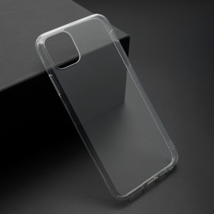 Slika od Futrola ULTRA TANKI PROTECT silikon za iPhone 11 Pro Max (6.5) providna (bela)