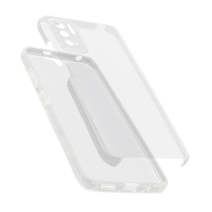 Slika od Futrola silikon Clear 360 za Xiaomi Redmi Note 10 5G providna (bela)