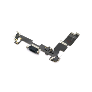 Slika od Flet kabal za Iphone 14 Plus (6.7) + konektor punjenja black