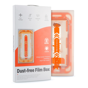 Slika od Folija za zastitu ekrana GLASS FILM BOX - DUST FREE za iPhone 17 Pro (6.3)