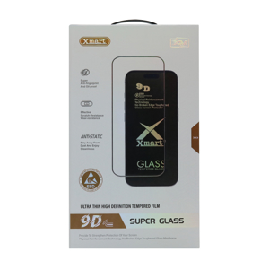 Slika od Folija za zastitu ekrana GLASS X mart 9D za iPhone 18 Pro (6.3)