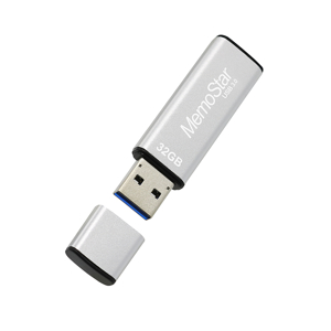 Slika od USB Flash memorija MemoStar 32GB CUBOID 3.0 srebrna