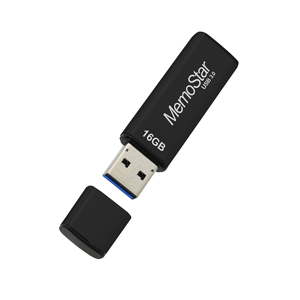 Slika od USB Flash memorija MemoStar 16GB CUBOID 3.0 crna