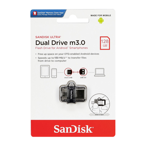 Slika od USB Flash memorija SanDisk Ultra Dual drive 128GB m3.0 Grey