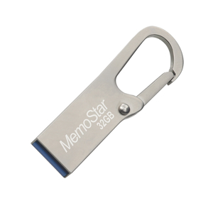 Slika od USB Flash memorija MemoStar 32GB HOOK 2.0 metalna