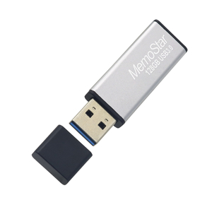 Slika od USB Flash memorija MemoStar 128GB SLIM 3.0 srebrna