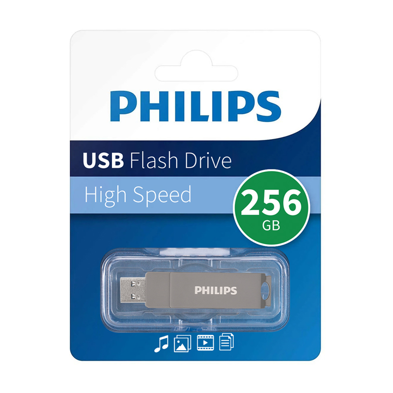 Slika od USB flash memorija Philips 60UT 3.2 dual port USB-A + type C 256GB