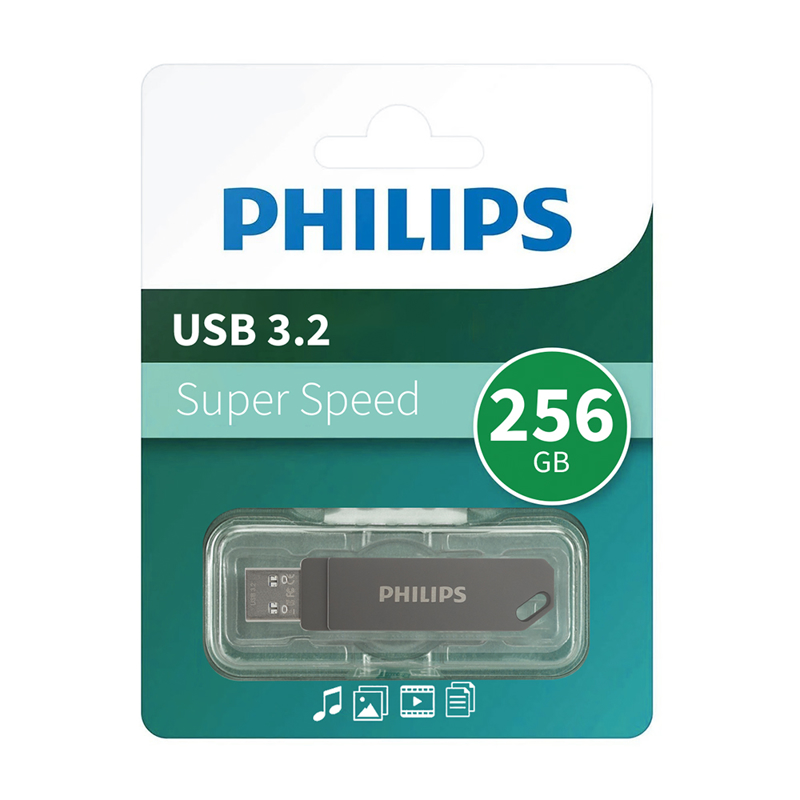 Slika od USB flash memorija Philips 61UT 3.2 dual port USB-A + type C 256GB