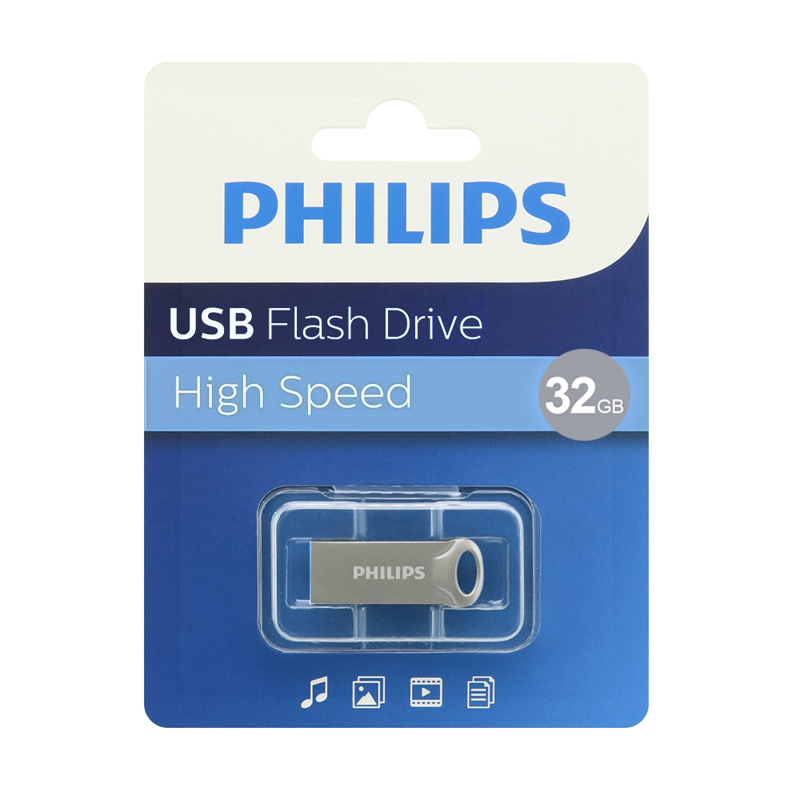 Slika od USB Flash memorija Philips 21UA 3.2 single port 32GB srebrna