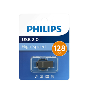 Slika od USB flash memorija Philips 21UA 2.0 single port 128GB crna