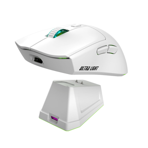 Slika od Mis bezicki GAMING Wireless Rechargeable WD139 beli JEDEL