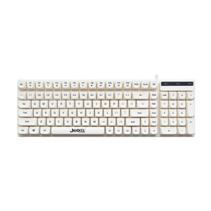 Slika od Tastatura kancelarijska K30 bela JEDEL