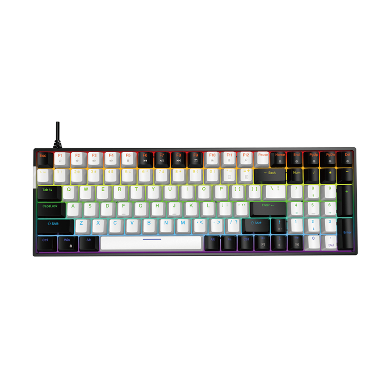 Slika od Tastatura mehanicka KL160 rainbow JEDEL