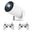 Slika od Game Projektor 2in1 sa dva dzojstika beli