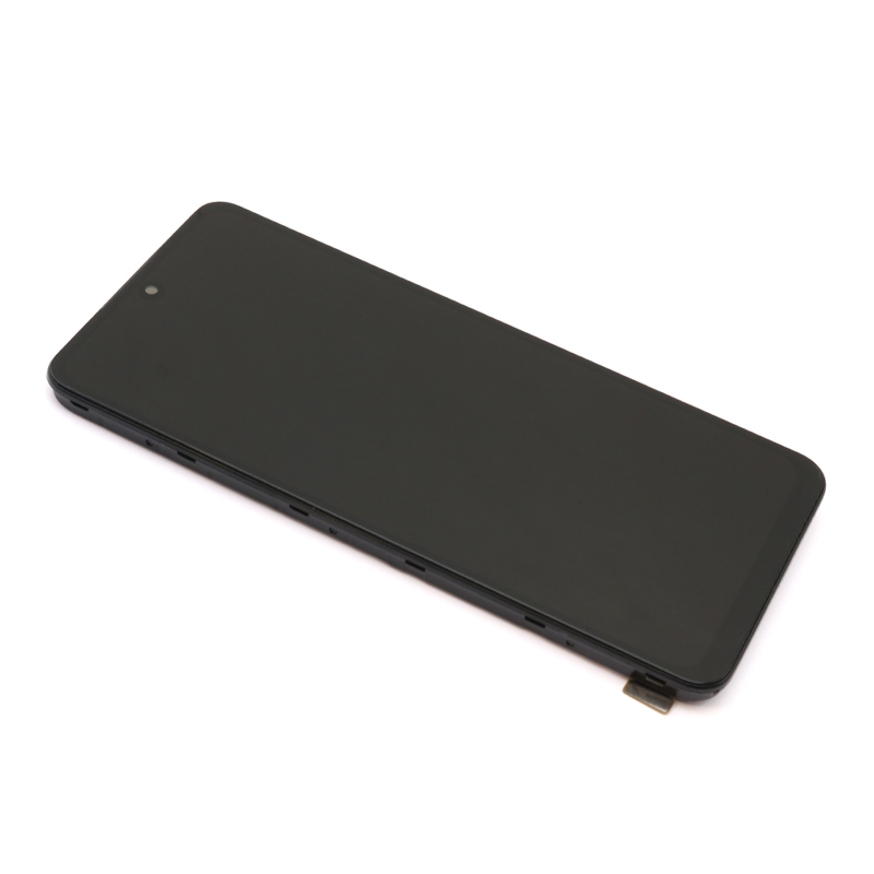 Slika od LCD za Realme 12 4G + touchscreen + frame black APLONG ORG