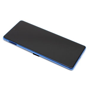 Slika od LCD za Samsung G770 Galaxy S10 lite 2020 + touchscreen + frame blue Full ORG EU (GH82-21672C/22045C/21992C)