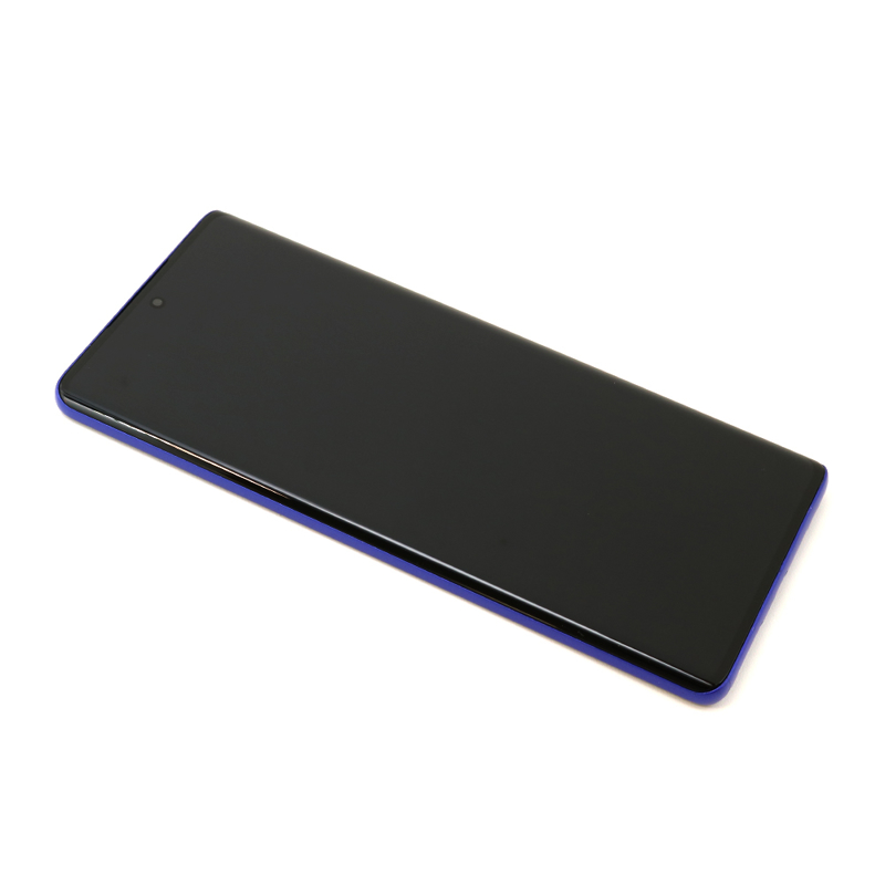 Slika od LCD za Motorola Moto G85/Edge 50 Fusion 5G + touchscreen + frame Marshmallow Blue OLED ORG