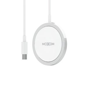 Slika od Punjac bezicni magnetni Moxom 15W MX-HC61 beli
