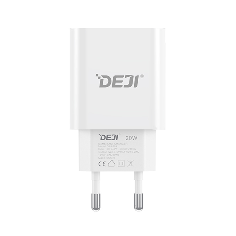 Slika od Kuciste punjaca DEJI DJ-A109 20W PD Type C beli