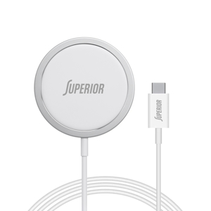 Slika od Bezicni punjac Magsafe Superior SU-0207 15W sa Type C kablom beli