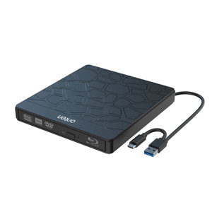 Slika od Eksterni CD/DVD/BR citac/rezac + SD/TF citac + 2x USB-A + USB Type-C (OTN-UCD22) Onten