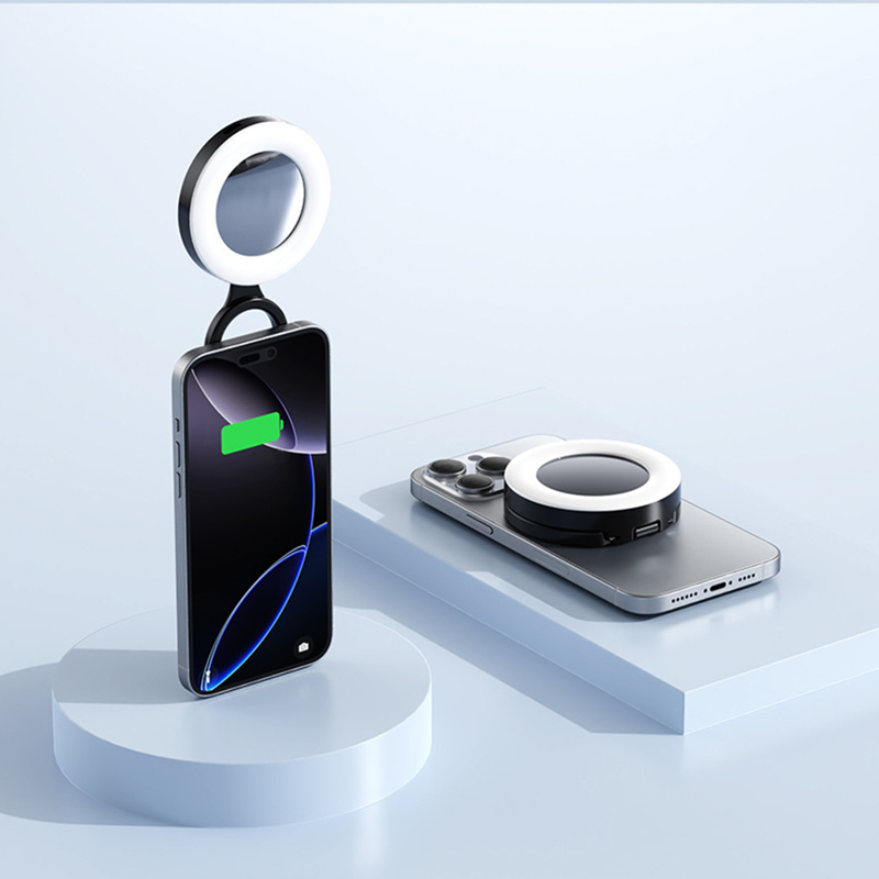 Slika od Selfie magnetic LED svetlo Z04 crno