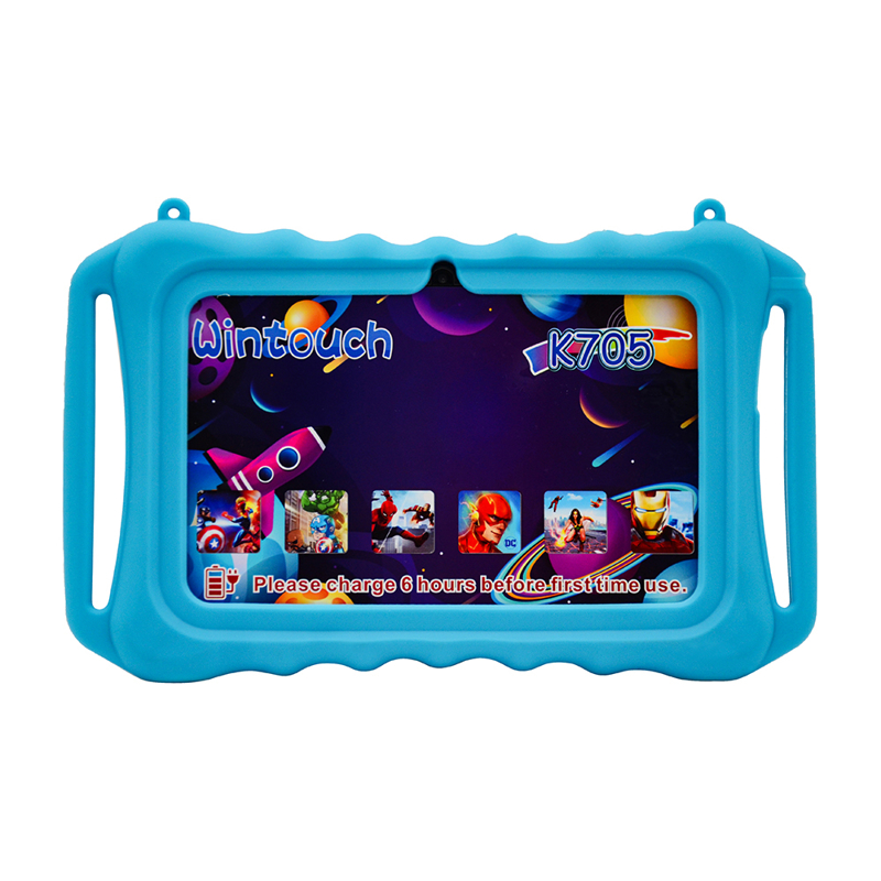 Slika od Wintouch tablet za decu K705 7 inca crni / plava futrola